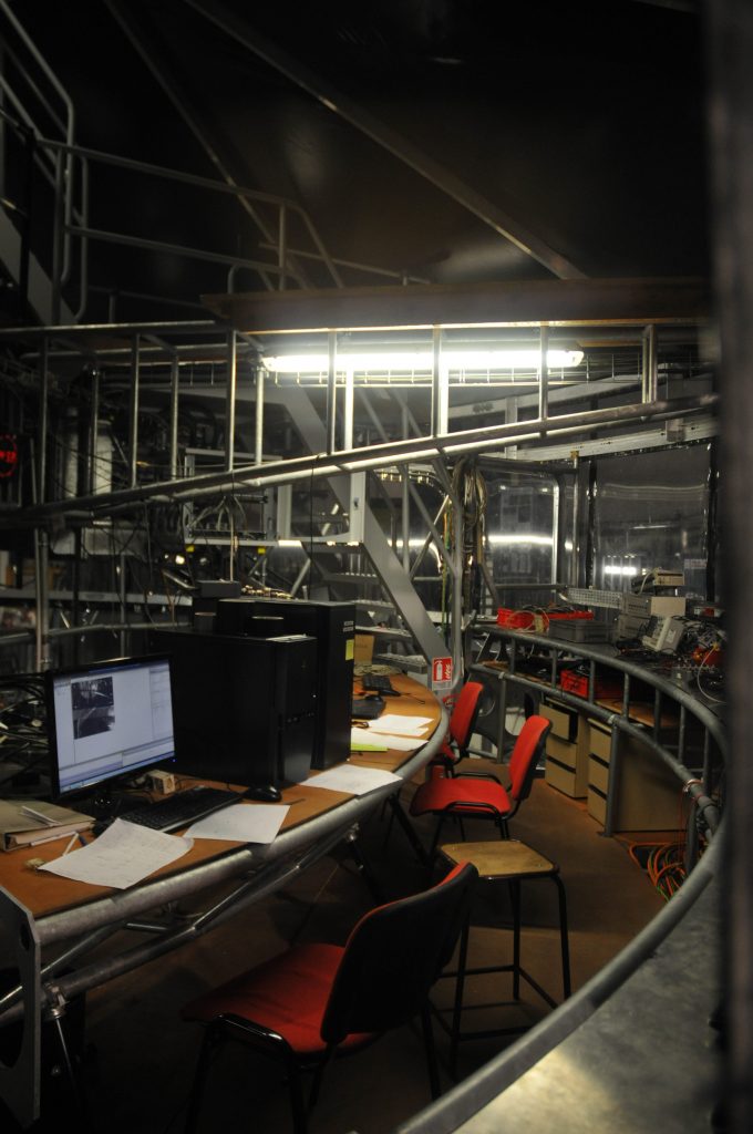 The co-rotating office on the Coriolis platform in Grenoble