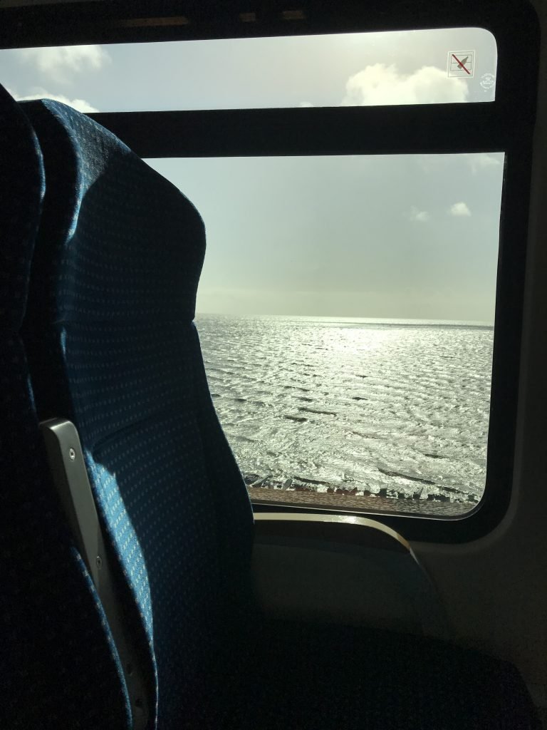 Wave watching from a train Adventures in Oceanography and Teaching